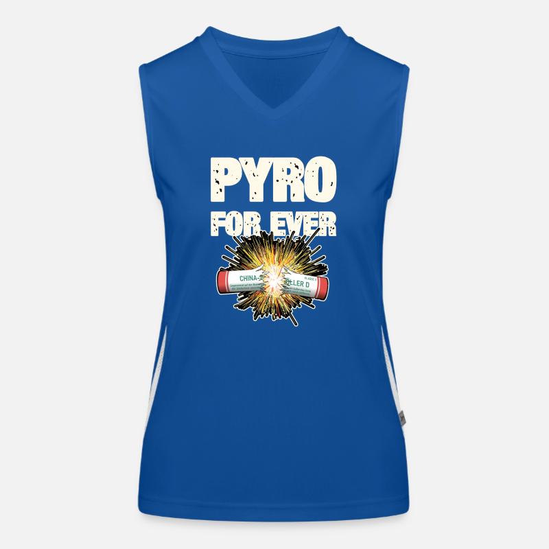 Pyro For Ever Firecracker Women's Functional Contrast Tank Top