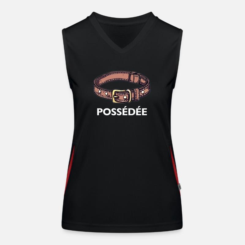 Possédée Débardeur respirant contrasté Femme