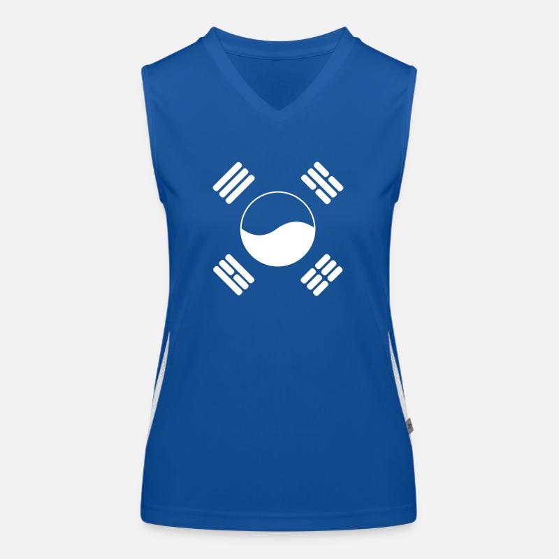 Corée du Sud Débardeur respirant contrasté Femme