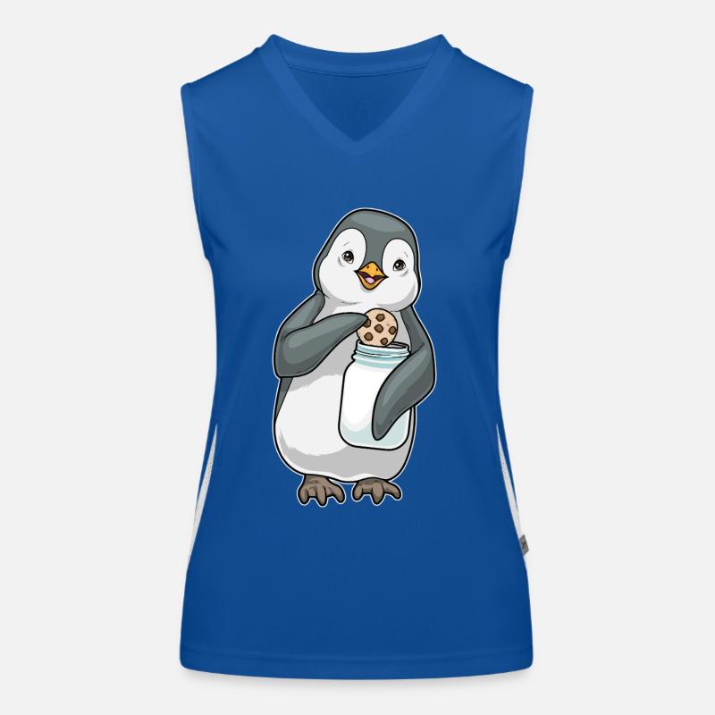 Biscuit pingouin Débardeur respirant contrasté Femme