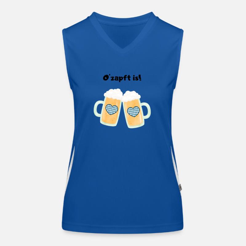 Ozapft is Funktionelles Kontrast-Tank Top für Frauen