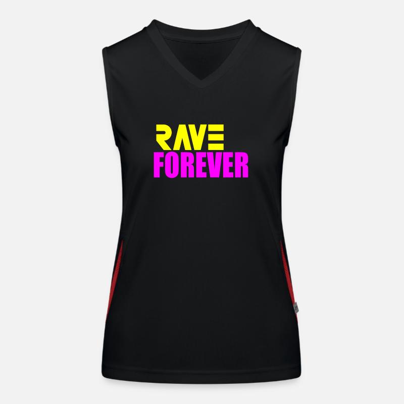 Rave forever Women's Functional Contrast Tank Top