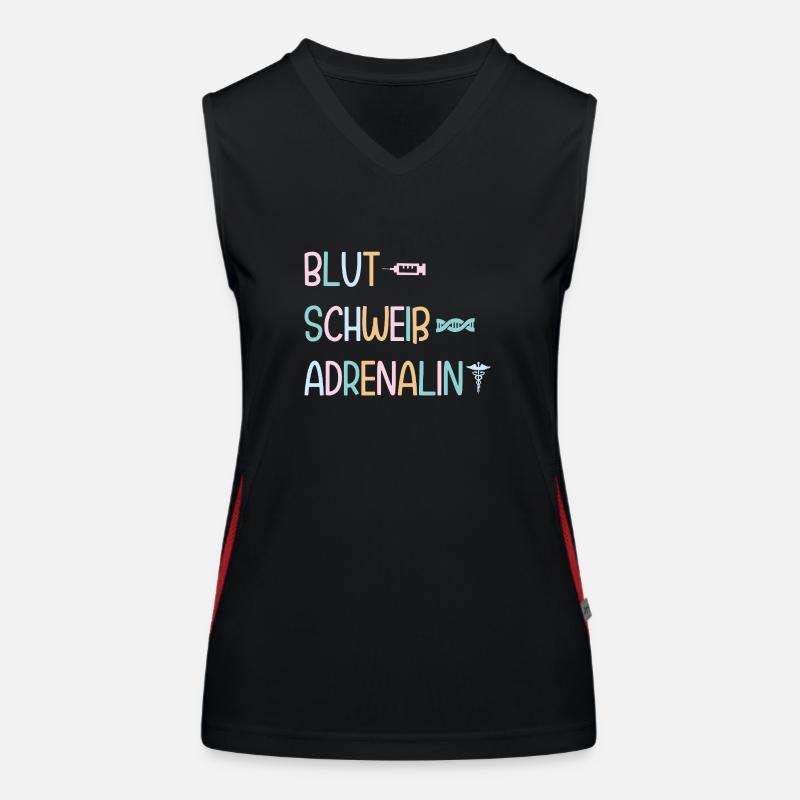 MFA Adrenaline Medical Assistant Women's Functional Contrast Tank Top