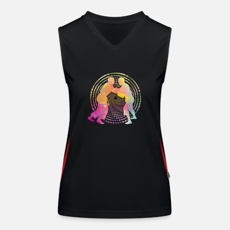 Judo Funktionelles Kontrast-Tank Top für Frauen