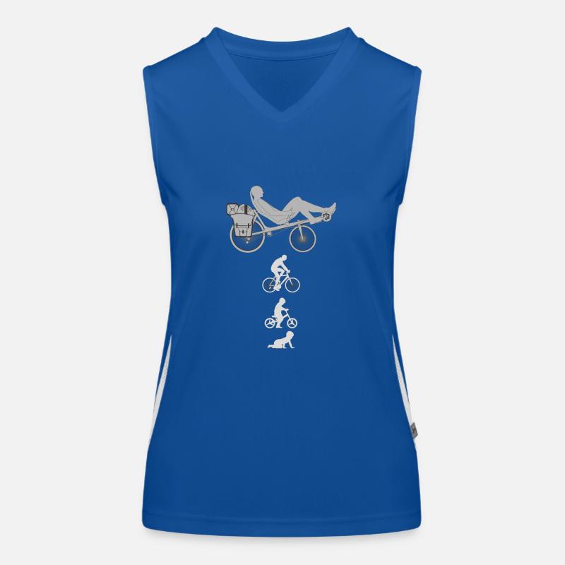 Evolution Recumbent Women's Functional Contrast Tank Top