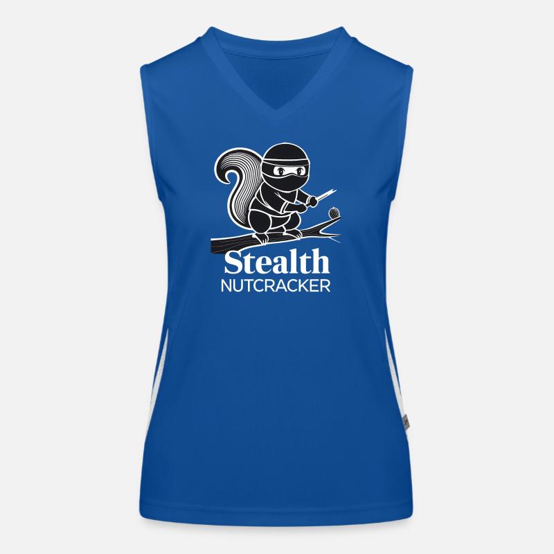 Écureuil ninja Débardeur respirant contrasté Femme