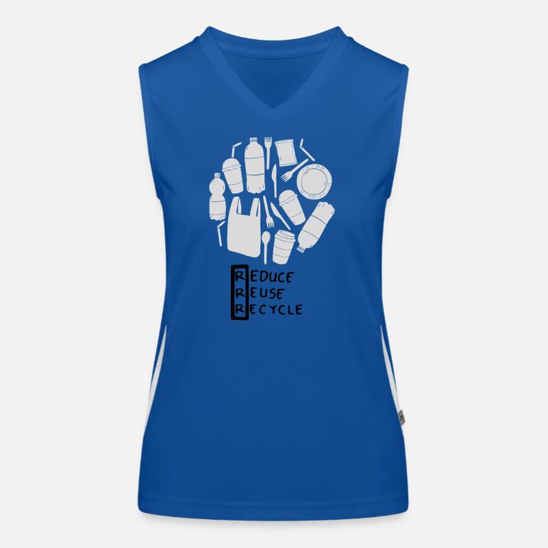 Durabilité Débardeur respirant contrasté Femme