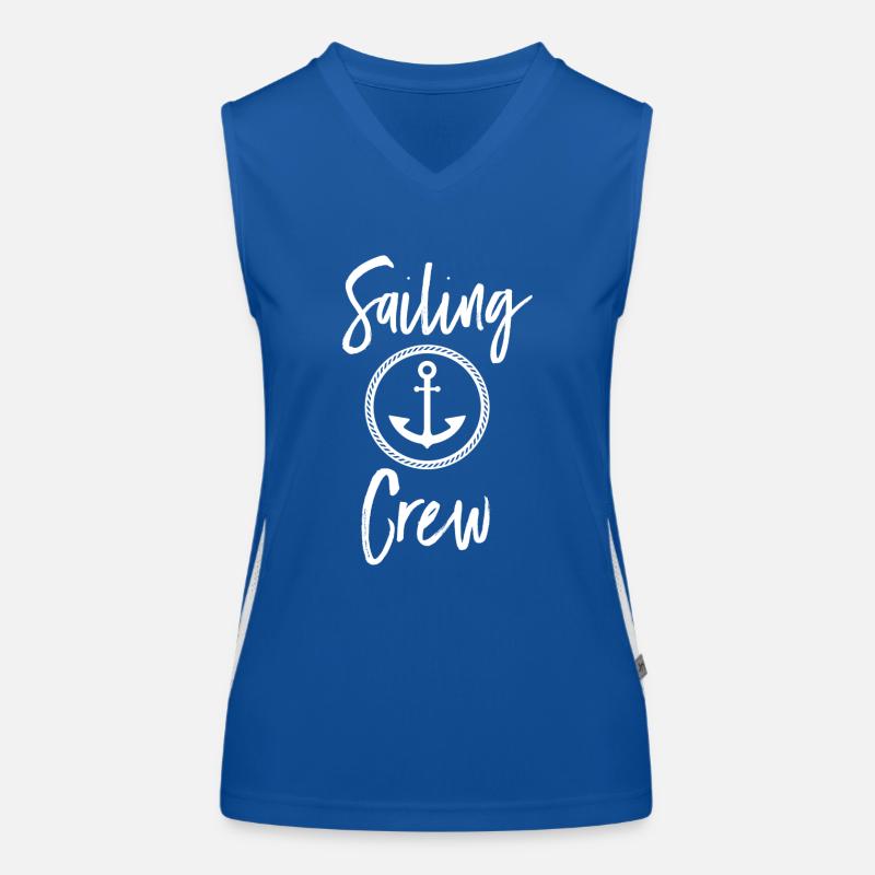 Sailing crew Women's Functional Contrast Tank Top