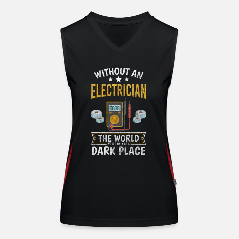 Electronics technician Craft Volt Women's Functional Contrast Tank Top