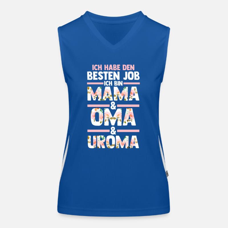 Mutter Mama Oma Uroma Funktionelles Kontrast-Tank Top für Frauen