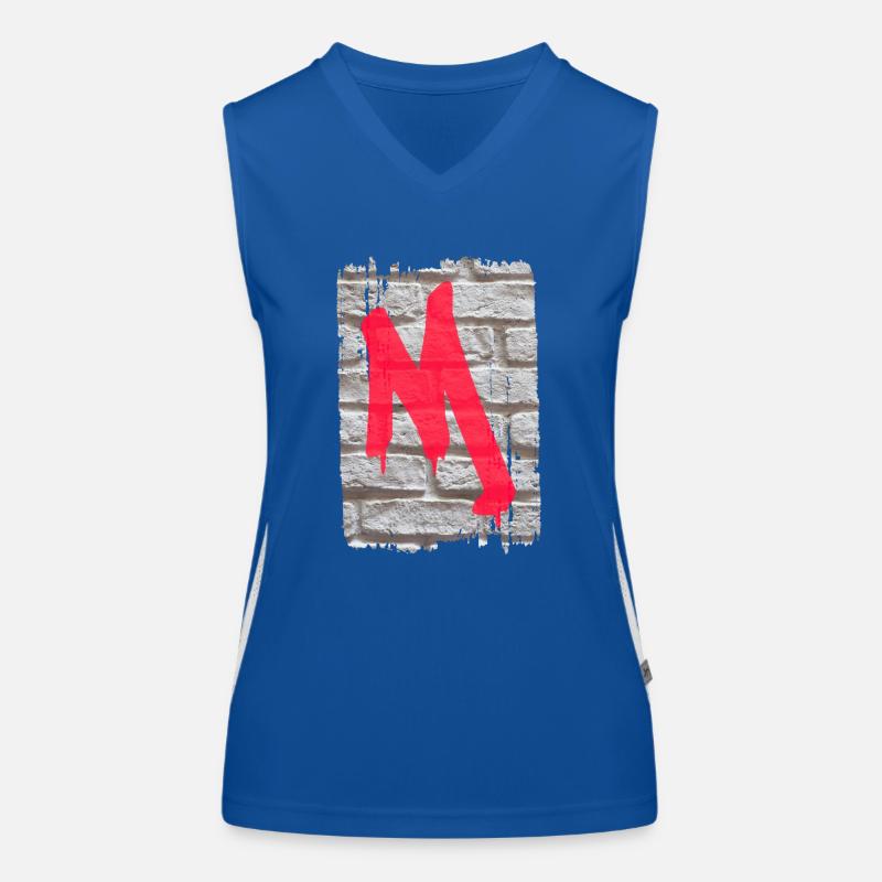 mauer m Funktionelles Kontrast-Tank Top für Frauen