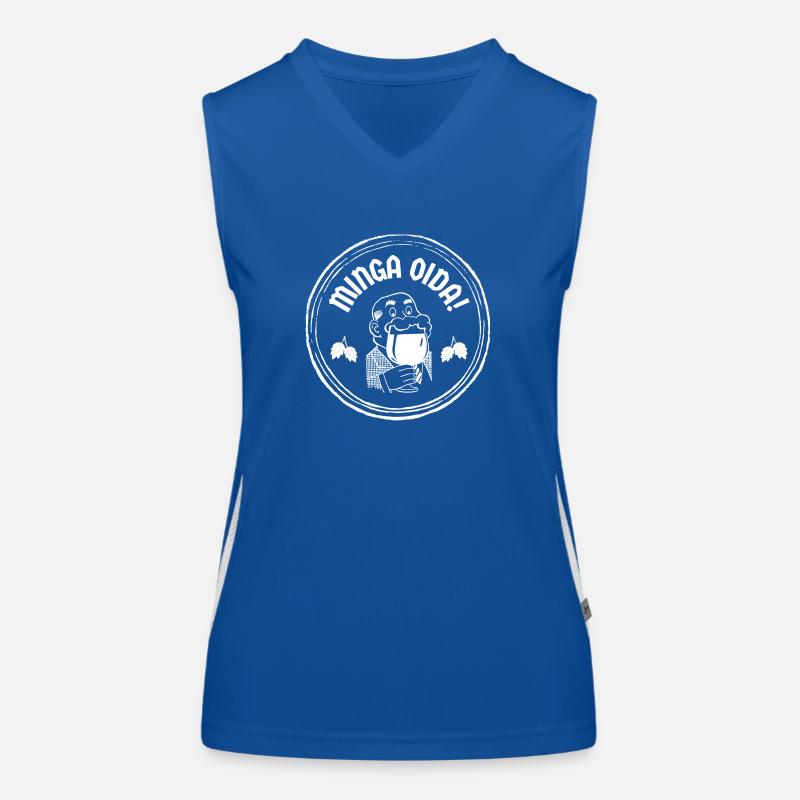 Minga Oida! Women's Functional Contrast Tank Top