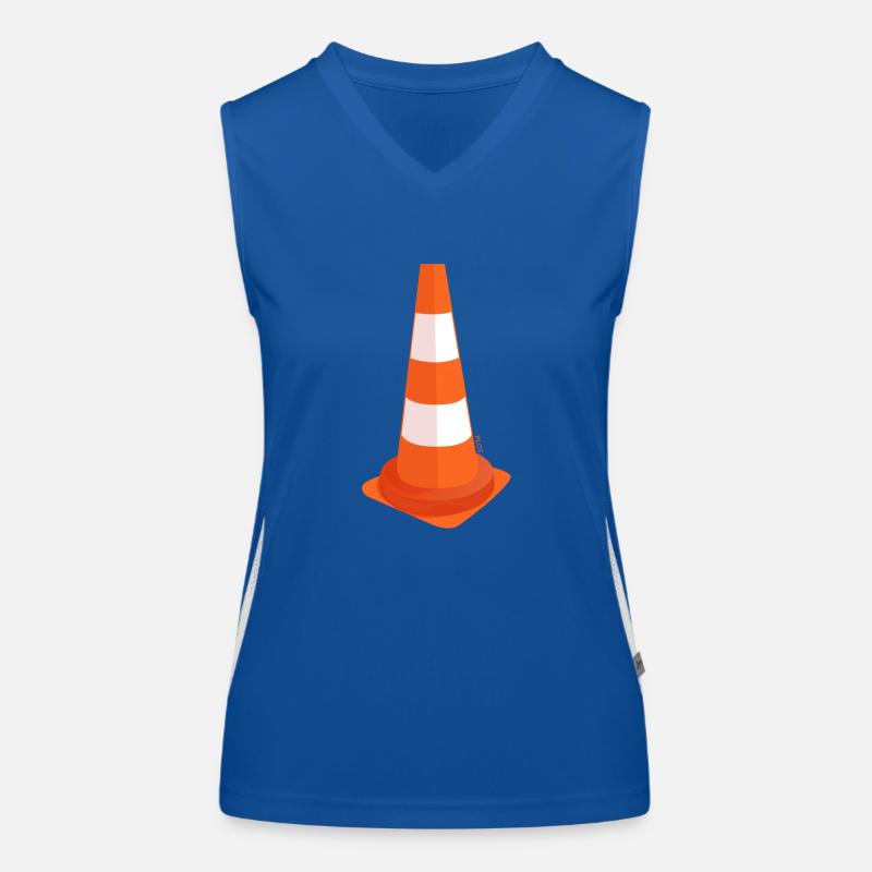 Plot Débardeur respirant contrasté Femme