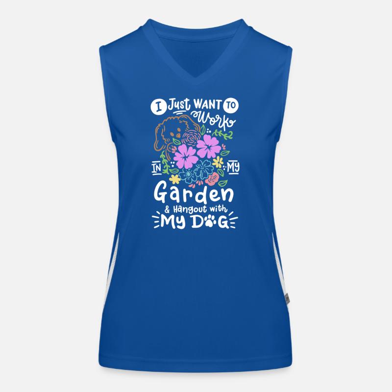 Garten Gärtner Funktionelles Kontrast-Tank Top für Frauen