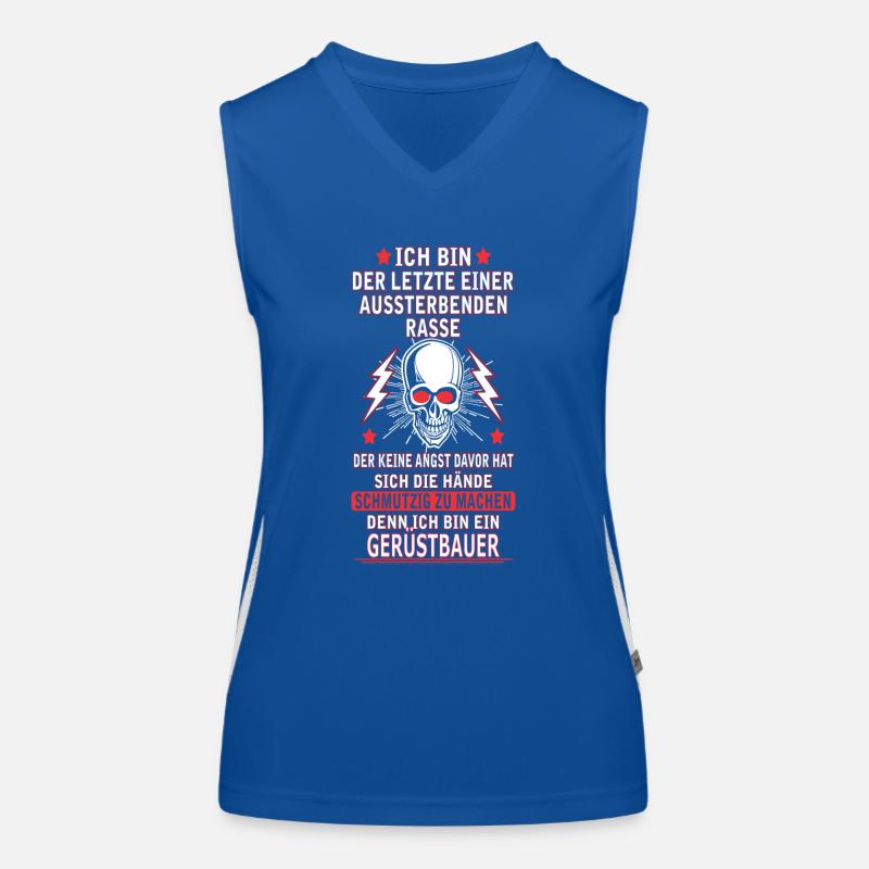 GERÜSTBAUER Funktionelles Kontrast-Tank Top für Frauen