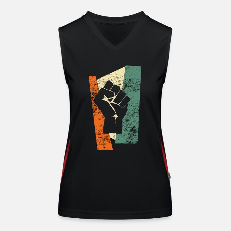 Faust Funktionelles Kontrast-Tank Top für Frauen