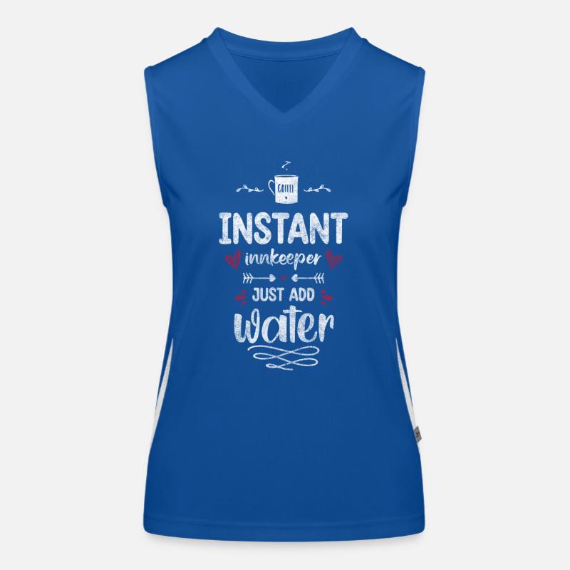 Restaurant Alcool Tabagisme Débardeur respirant contrasté Femme