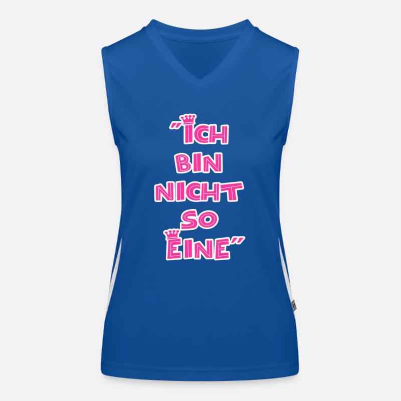 "Ich bin nicht so Eine" Funktionelles Kontrast-Tank Top für Frauen