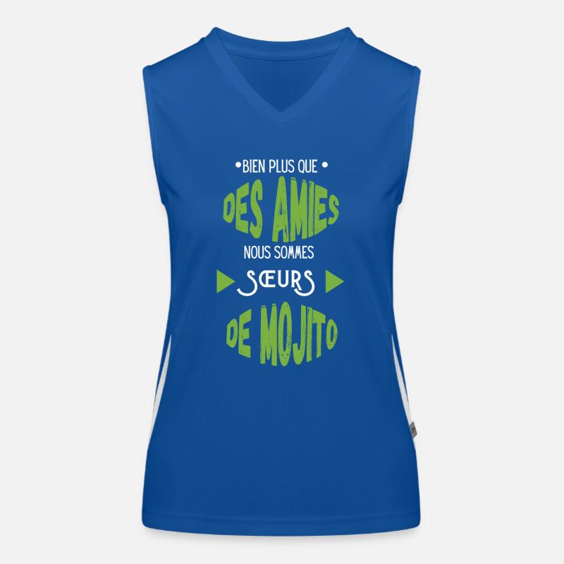 Mijitos Schwester Funktionelles Kontrast-Tank Top für Frauen