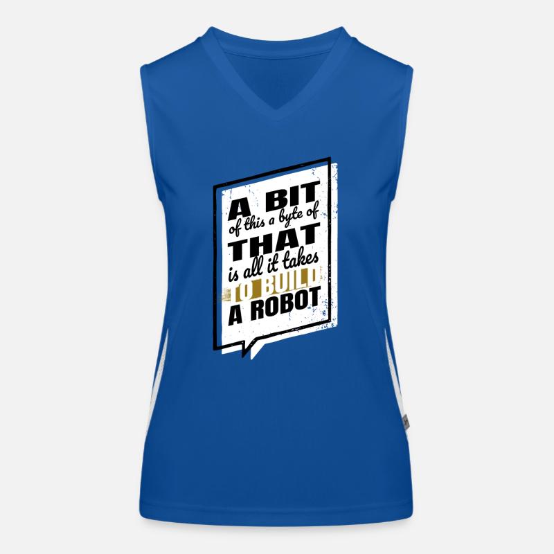 biomedical engineering bot awesome funny quote Funktionelles Kontrast-Tank Top für Frauen