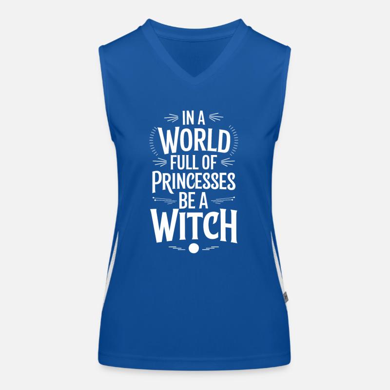 Sei anders, sei magisch! Funktionelles Kontrast-Tank Top für Frauen