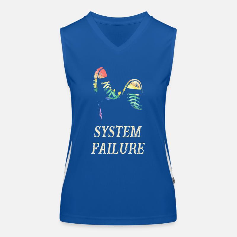 System failure Women's Functional Contrast Tank Top