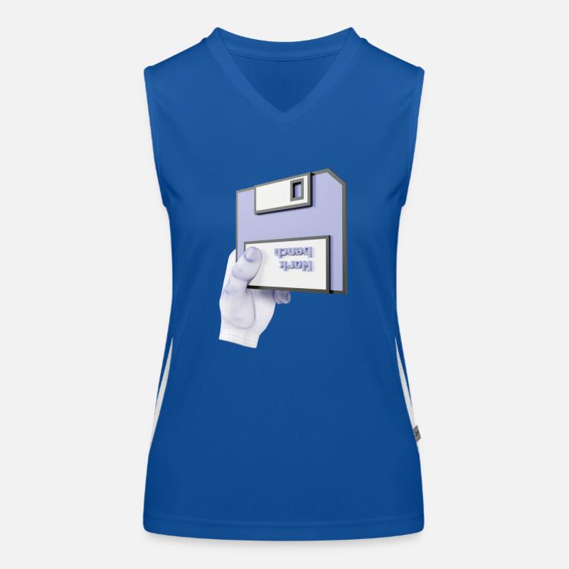 work bench 3D Women's Functional Contrast Tank Top
