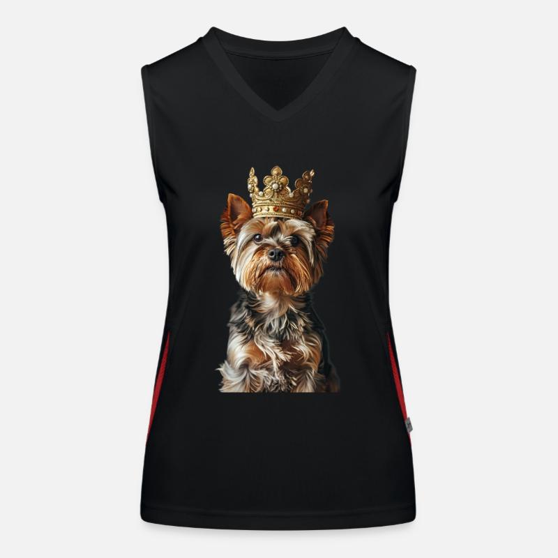 Yorkshire Terrier Débardeur respirant contrasté Femme