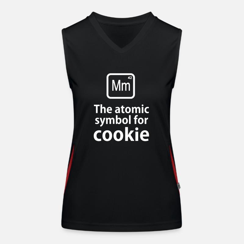 "Mm" the ELEMENT for cookies Women's Functional Contrast Tank Top