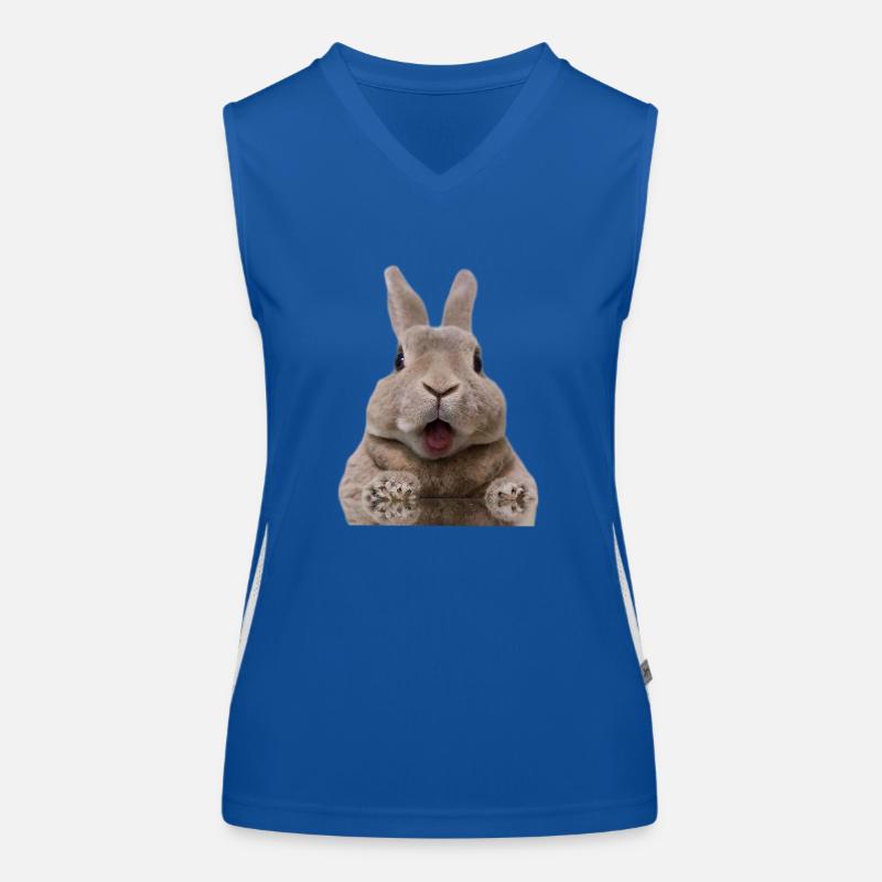 Lapin Débardeur respirant contrasté Femme