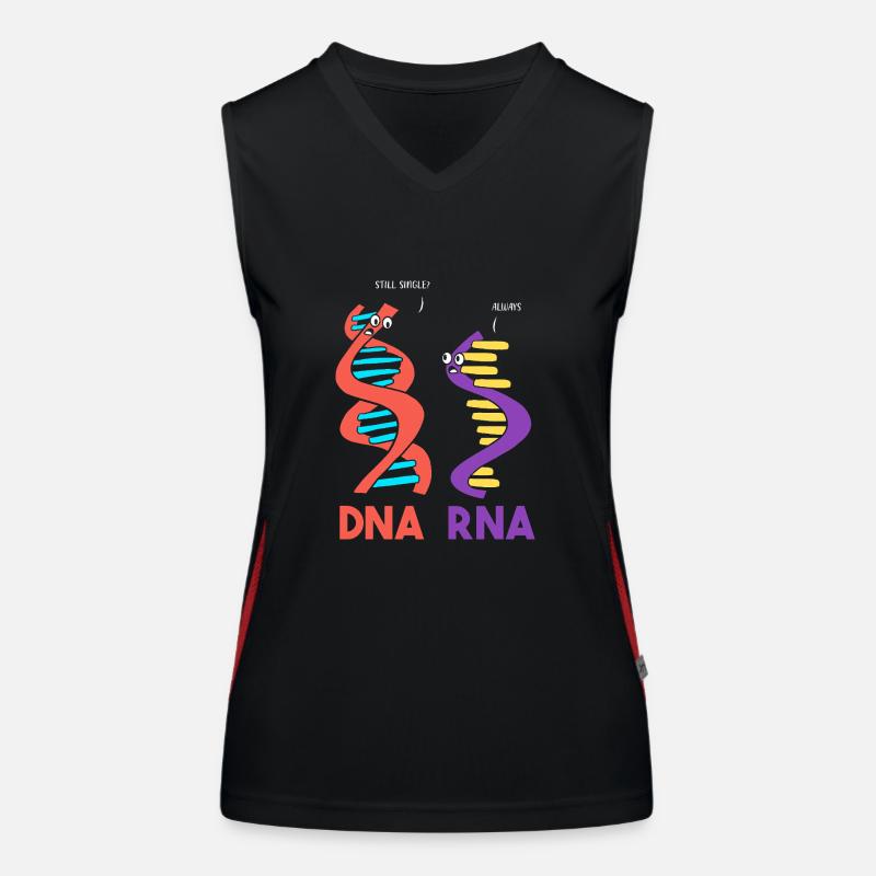 Botaniker Funktionelles Kontrast-Tank Top für Frauen