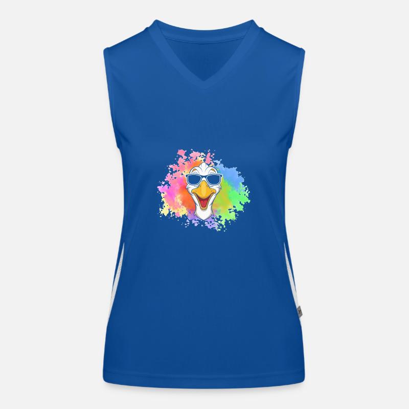 Gans Funktionelles Kontrast-Tank Top für Frauen