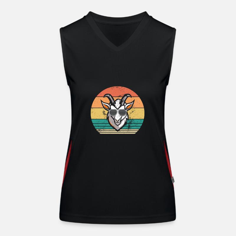 Goats Women's Functional Contrast Tank Top