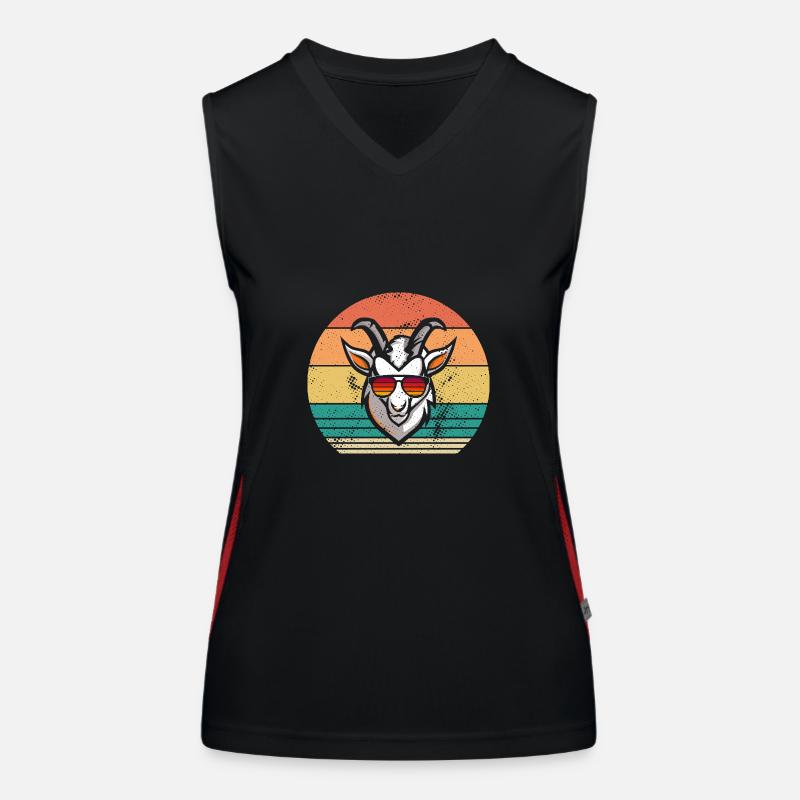 Goats Women's Functional Contrast Tank Top