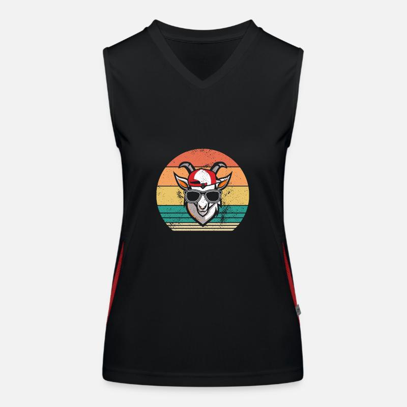 Goats Women's Functional Contrast Tank Top