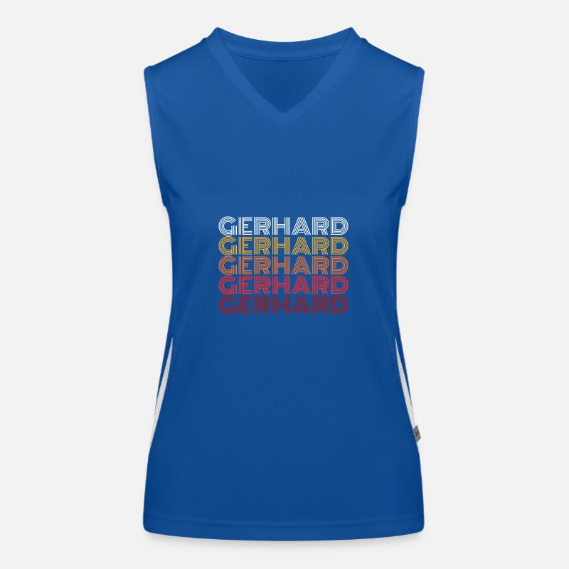 Gerhard Débardeur respirant contrasté Femme