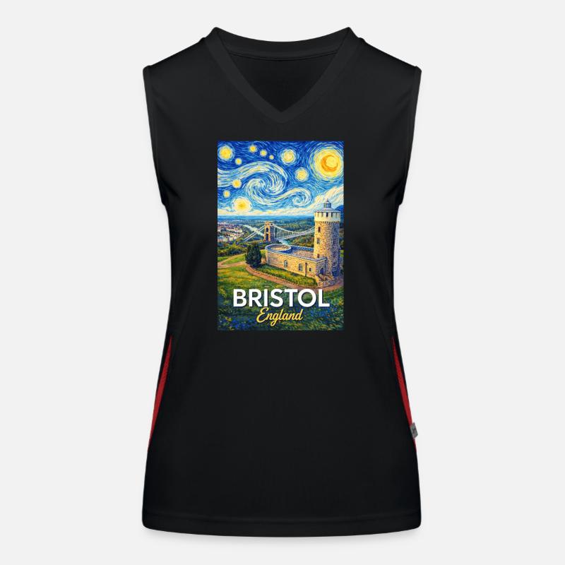 Bristol, Angleterre Débardeur respirant contrasté Femme