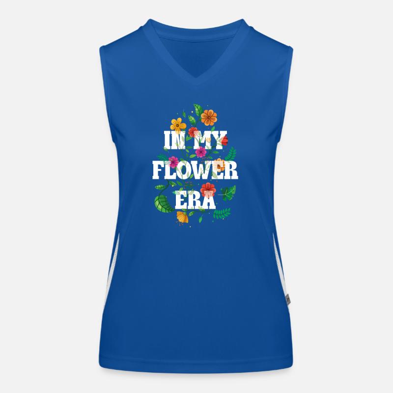 In My Flower Era – Floral Statement Design Débardeur respirant contrasté Femme