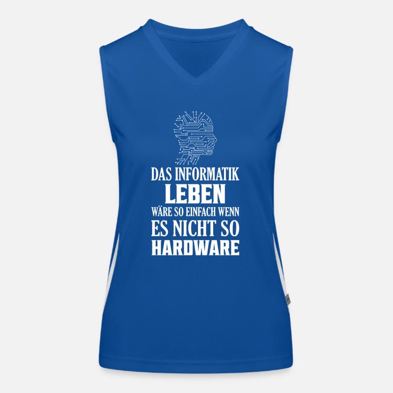 Das Informatik Leben wäre so einfach Hardware Prog Funktionelles Kontrast-Tank Top für Frauen
