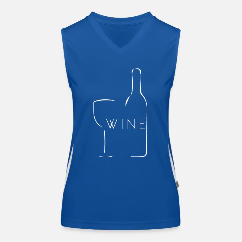 Bier Wein Whiskey Schnaps Alkohol Funktionelles Kontrast-Tank Top für Frauen