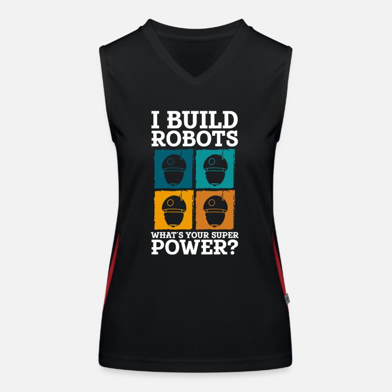 Android Electrics Cyborg Women's Functional Contrast Tank Top