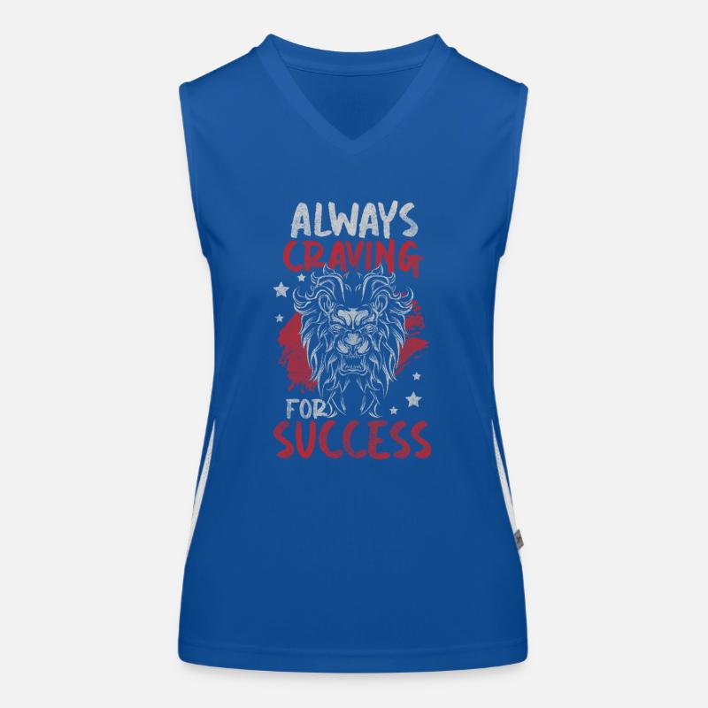 Lion Majesty Hunting Hunter Women's Functional Contrast Tank Top