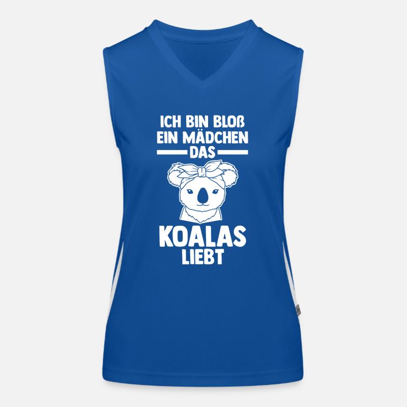 Koalabär Koala Funktionelles Kontrast-Tank Top für Frauen