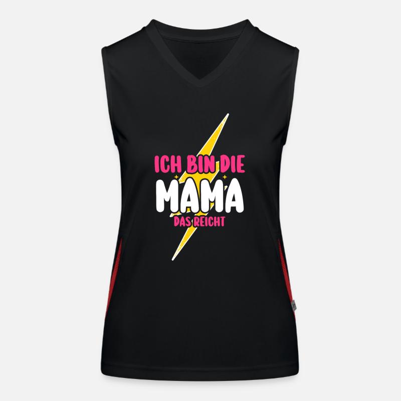 Mutter Muttertag Mama Funktionelles Kontrast-Tank Top für Frauen