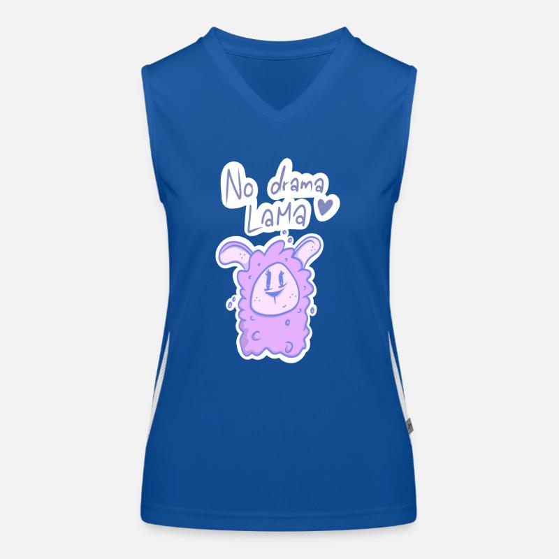 Lama2 Funktionelles Kontrast-Tank Top für Frauen