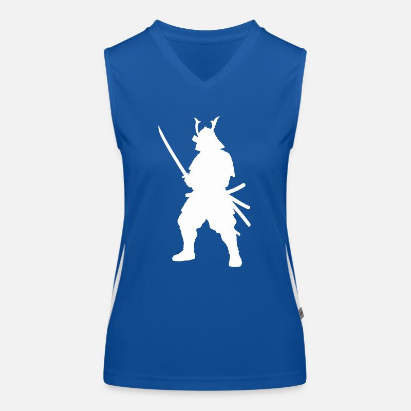 samurai Funktionelles Kontrast-Tank Top für Frauen