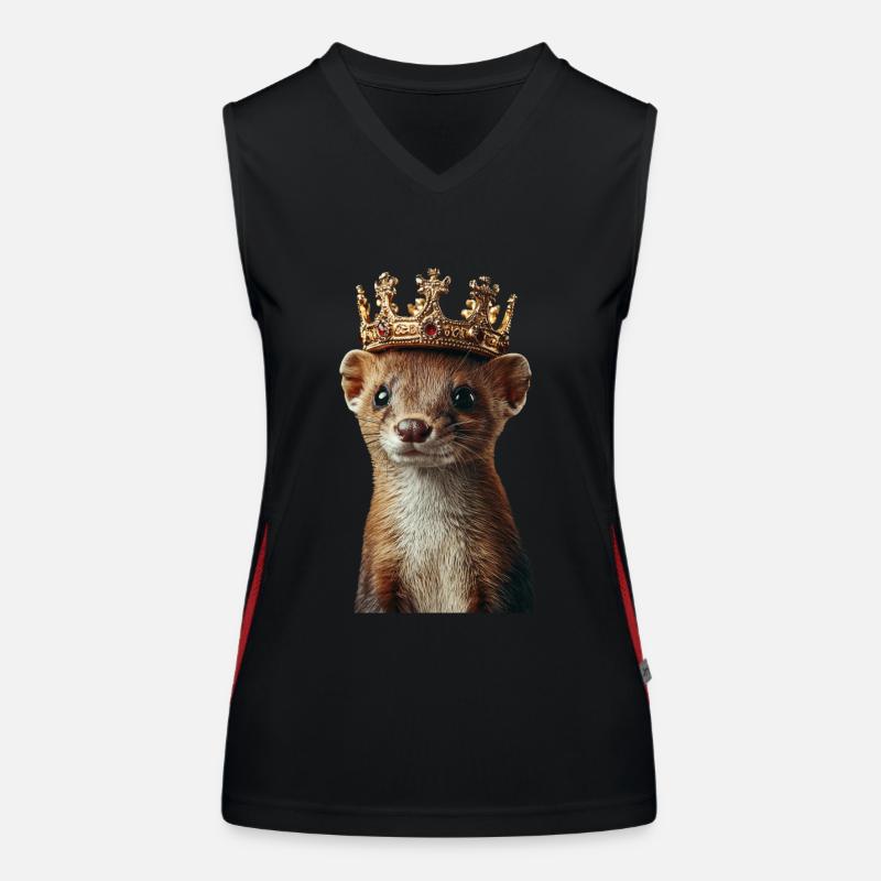 Wiesel Funktionelles Kontrast-Tank Top für Frauen