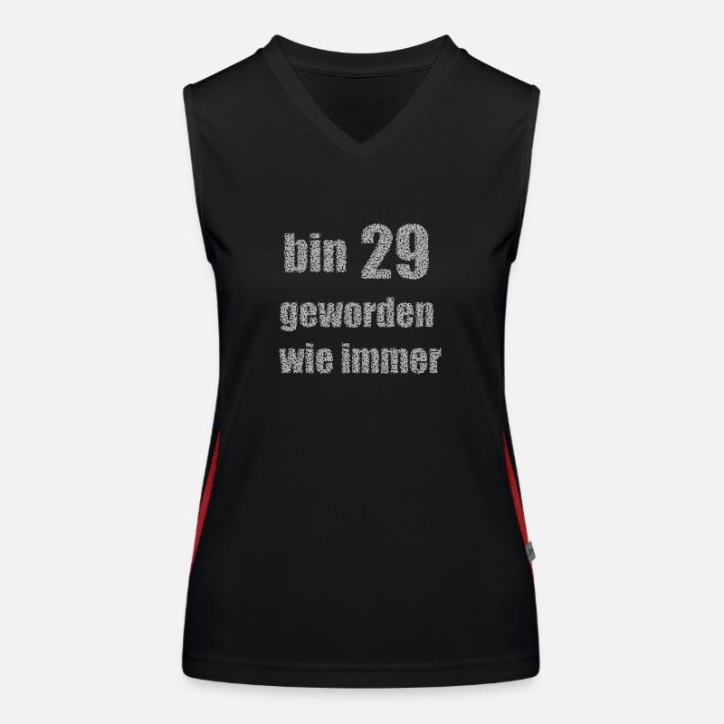 bin 29 Funktionelles Kontrast-Tank Top für Frauen