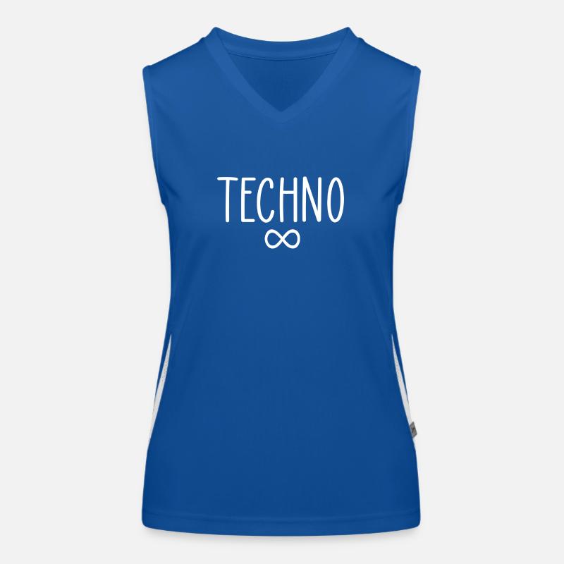 Techno forever Women's Functional Contrast Tank Top