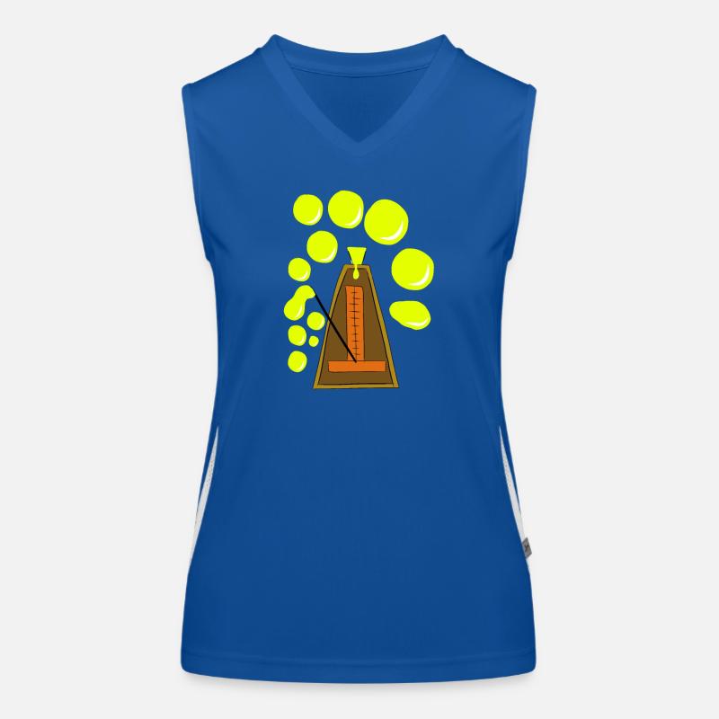 Modified metronome Women's Functional Contrast Tank Top